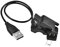 SHOTAY Clip de Chargeur, Montre Intelligente Bracelets intelligents Type de Clip 2 Broches-3 mm ou 4 mm 3 Broches-6 mm Câble de Charge 4 Broches-7,6 mm Port USB Chargeurs d'urgence 2 Contacts 4 mm