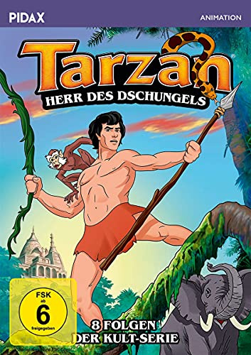 Tarzan - Herr des Dschungels / Acht Folgen der Kult-Serie (Pidax Animation)