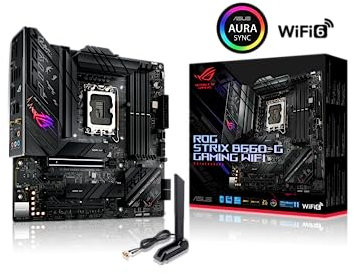PLACA BASE ASUS INTEL 1700 ROG STRIX B660-G GAMING WIFI ATX, 4XDDR4 4800 (OC) M.2 USB3.2 GEN2