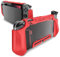 EMFYL 1fortunate Hüllen Robuster Fall for Nin-Tendo-Schalter,Klinge TPU.Griffschutzabdeckung Dockable Case for Nin-Tendo-Konsole&Joy-Con-Controller (Größe : Rot)