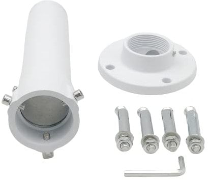 CTXSumTec 25CM Surveillance Ceiling Wall Mounting Bracket Aluminum Alloy for Hikvision Dahua High-Speed CCTV PTZ Dome Cameras