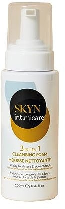 SKYN Intimicare: 3-in-1 Intimreiniger (200 ml) für Männer und Frauen für Haare, Körper und Intimbereich/Hydratation, Geruchskontrolle, ausgewogener pH-Wert. Dermatologisch getestet