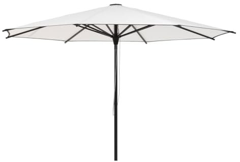 Hespéride - Parasol droit rectangulaire inclinable Maluvia blanc 3,5m
