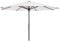 Hespéride - Sombrilla Rectangular basculante maluvia Blanca 3,5m