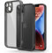 Honeyview Colored Clear Case for iPhone 14 Plus with Matte Border, Built-in Camera Lens Protector, Non-Yellowing, Shockproof, Armour Phone Cover for Apple iPhone 14 Plus 5G - Black