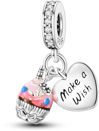 MULA 925 Charms in Argento Sterling per Bracciali e Collane Ciondoli Perline Carino Charms Gioielli Regalo per Donne Ragazze