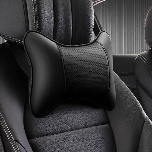 DDFFRBBC Auto Nackenkissen, für BMW Serie 1 3 E39 E46 E87 E90 E91 E92 Lindert Nackenermüdung, bequem und atmungsaktiv, leicht zu reinigen,A