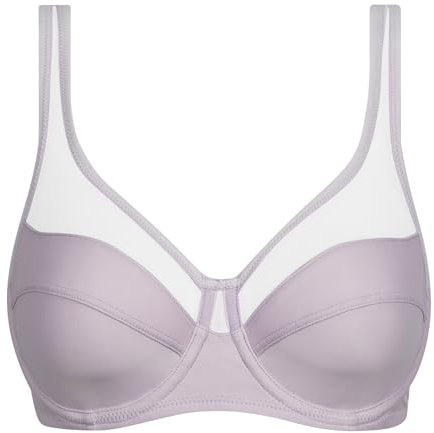 DIM Soutien-Gorge Femme avec Armatures Generous Classique x1 Soutien-Gorge, Violet Grise, 95C