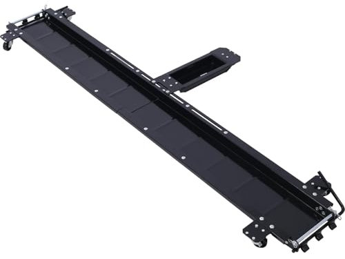 Carrello For Moto In Acciaio Resistente - Capacità Di 1250 Libbre, Cambio For Moto Con Rampa Di Carico E Spille Di Sicurezza - Carrello Mobile For Moto Di Grande Cilindrata Display Mobile Rotante