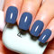 Firedeep Gel Nail Polish,16ML Large Bottle Blueberry Blue Soak Off UV LED Nail Gel Polish Autumn Winter Nail Art Starter Manicure Salon DIY at Home 1Pcs