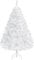 Yaheetech 4ft Artificial Christmas Tree Spruce Xmas Tree with 208 Tips and Foldable Metal Stand for Home/Office Holiday Decoration Indoor & Outdoor, White