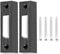 Asuinxurr 2Pcs Universal Garage Door Opener Switch 41A4166 Lighted Wall Mounted Push Button Black with White Center