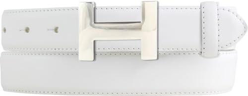 BELTINGER Hochwertiger Damen-Gürtel HELLA aus Vollrindleder 3,0 cm | Bombierter Ledergürtel Damen 30mm | Damen-Gürtel made in Italy
