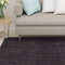 Homgoday Teppich aus natürlichem Sisal, 80 x 300 cm, schwarz, Küchenläufer für Flur, Wohnzimmer, Teppiche für Schlafzimmer