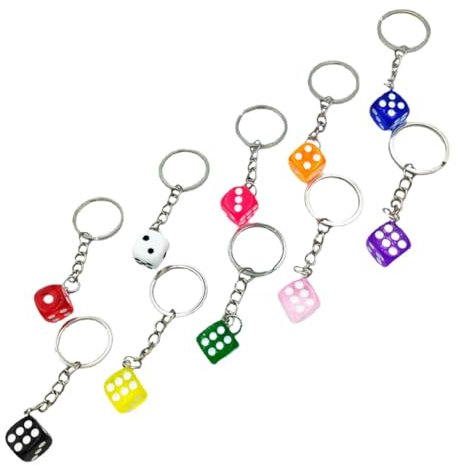 GALPADA 10Stücke Schlüsselanhänger Kreative Charms Für Taschen Rucksäcke Und Schlüssel Schmuckanhänger Farben