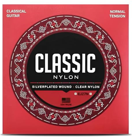Corde Per Chitarra - Corde Per Chitarra Classica In Nylon - Corde Per Chitarra Classica - Nylon Trasparente Per Studenti - Normal Tension - 1-Pack