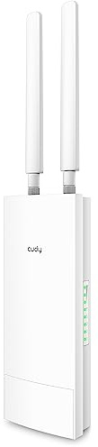 Cudy Modem Router 4G LTE Cat 4 da esterno sbloccato con slot SIM, WiFi AC1200 Ricondizionato)