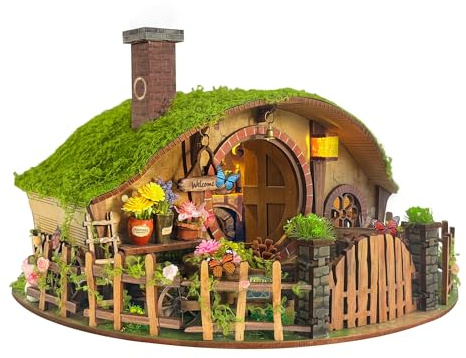 STRUCWOOD DIY Miniatur Haus Bausatz - Holz 3D Puzzles Blind Box Design, Stressabbau Basteln für Jugendliche & Erwachsene, Puppenhaus Bausatz Geschenk & Wohndekor