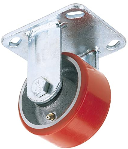 Draper 65525 100 mm-Diameter Fixed Polyurethane Castor