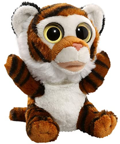 Carl Dick Tiger braun mit großen Augen, Plüschtier, Kuscheltier ca. 16cm 2657