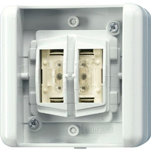 Jung 8472.01LEDW KNX Taster BA 2-Fach WG -Tasterstellung