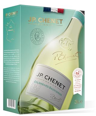 JP Chenet - Original Colombard Sauvignon Weißwein aus Gascogne, Frankreich - Großpackungen Wein Bag in Box 3l (1 x 3 L)
