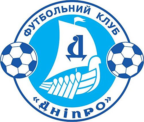 Dnipro Dnipropetrovsk Ukraine Soccer Football Hochwertigen Auto-Autoaufkleber 12 x 12 cm