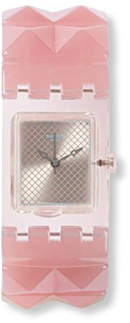 Swatch Femmes Analogique Quartz Montre avec Bracelet en Plastique SUBK158B