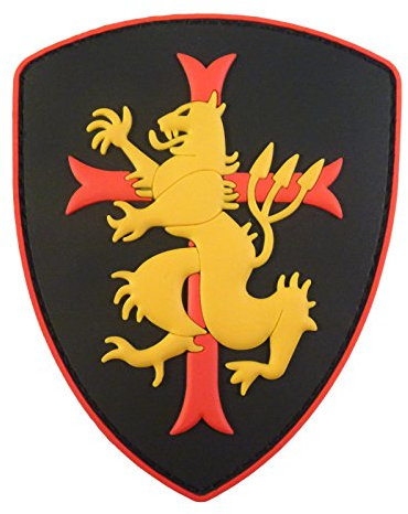 US Navy Seals DEVGRU Crusader Cross Lion Insignia NSWDG SOCOM PVC 3D Fastener Patch