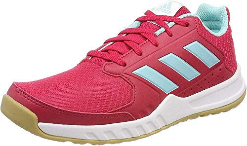 adidas Unisex Fortagym K Fitnessschuhe, Pink (Energy Pink/Energy Aqua/Footwear White), 38 2/3 EU