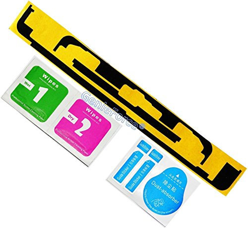 Genieforce® Colle Bandes adhésives ✔ Film autocollant pour Apple iPad Air 1ère génération/iPad Air2 2 nd Génération de réparation 3 m Stickers pour verre d'écran LCD avec kit de nettoyage