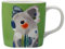 Maxwell & Williams DI0216 Pete Cromer Becher Koala, aus Porzellan, Mehrfarbig, 370 ml, in Geschenkbox