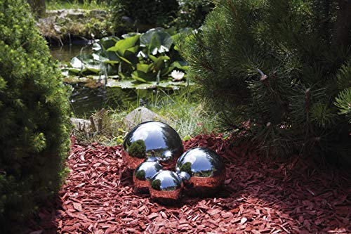 HGD CS32-100 Gartenkugeln, Silber