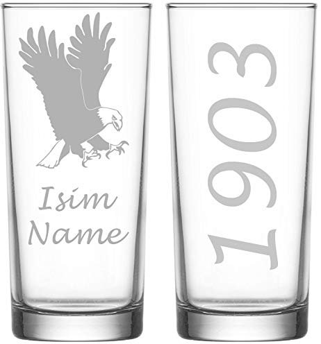 Raki Gläser mit Gravur Glas Raki Bardagi Bardak Rakigläser mit Name Isim isimli özel Hediye BJK