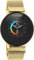 Oozoo Smartwatch Unisex Fitnessuhr (Gold/Gold Metall)