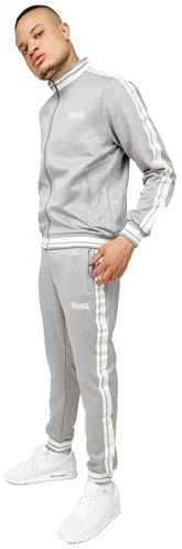 Lonsdale Herren-Trainingsanzug, Slim fit Sport-& Freizeitbekleidung,GWXL