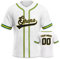 Ghana Personalisiertes Baseball Trikot 3D Stickerei/Druck World Baseball Jersey mit Ihrem Namen und Nummer Hip Hop Baseball Shirt für Herren Damen Kinder