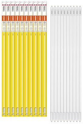 OSRAM LED TUBE T5 HF HE28 1149 mm, lineare LED-Röhre, 16W, 2160lm, 3000K, warmweißes Licht, LED-Ersatz für herkömmliche T5-Leuchtstoffröhren mit G5 Sockel, lange Lebensdauer, energiesparend,10-Pack