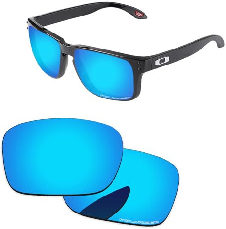 PapaViva Verres de rechange pour Oakley Holbrook XS OJ9007, bleu glace, Holbrook XS
