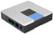 Cryfokt VoIP-Internettelefonadapter mit Netzwerkkabel, 2 Ports 2 Ports Adapter Internet-Telefon- Unterstützt das SIP V2-Protokoll, für PAP2T Leicht und Tragbar (EU-Stecker)