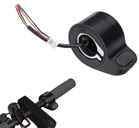 Daumengas Elektrischer Scooter, Daumengas Elektroroller, Elektro Scooter Daumengas, Daumengas Scooter Gasgriff, Elektrischer Scooter Thumb Accelerator Beschleuniger, Kompatibel mit M365 Elektroroller