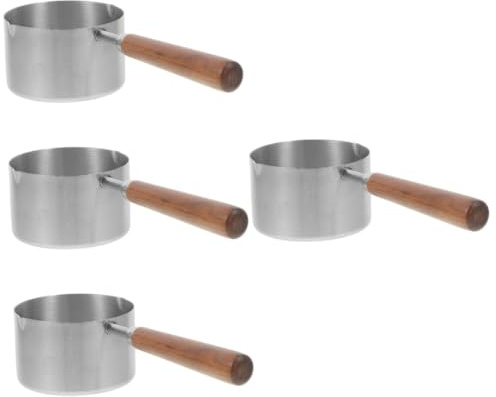 HANABASS 4pcs Dog Food Scoop Reusable Measuring Cup Cat Spoon for Wet Food Measuring Tool