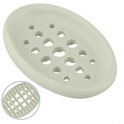 Porte-savon flexible bleu, blanc, rose, vert (choisissez votre couleur) (bleu)