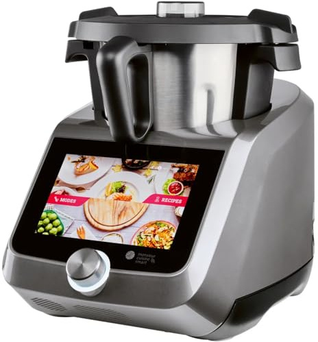 SILVERCREST® Küchenmaschine Monsieur Cuisine Smart SKMS 1200 B1 Farbe: Titanium