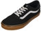 Vans Hombre Zapatillas De Lona Brooklyn, Black/Gum, 46 EU