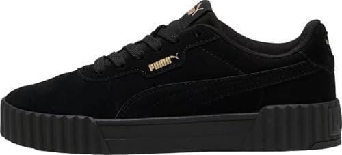 PUMA Femme Carina 3.0 SD Basket, Black Gold, 39 EU