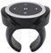 Bluetooth Wheel Wheel Media Control Contrôle de la Voiture, Bouton de Commande de Musique sans Fil avec BT5.0 pour Android 4.4+ (Batterie de 3-6 Mois)