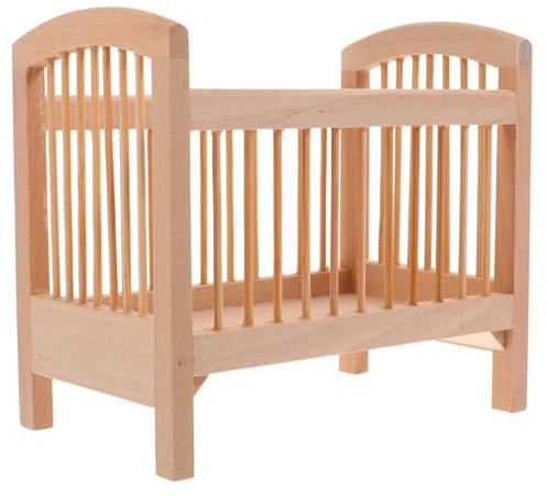 Puppenhaus Möbel Mini Krippe für Langlebig für Sammler und Spielzeugliebhaber