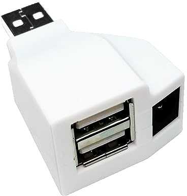 Amplificador de señal multiconcentrador USB 2.0 de 2 puertos para PC de sobremesa