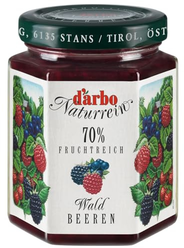 Darbo Naturrein Fruchtreich Konfitüre - Waldbeer - 200 g